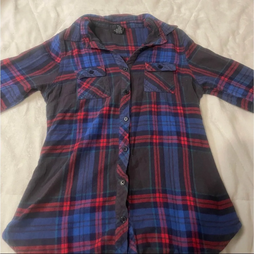 Blue/Red Flannel - Rue 21 - Size Small - Picture 2 of 5